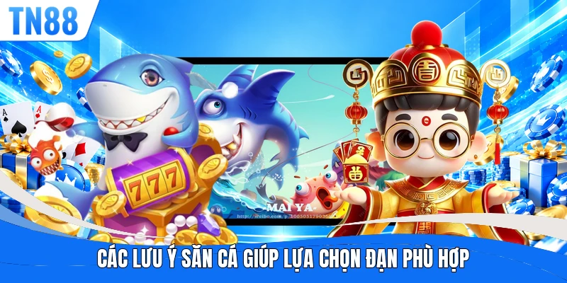 Các lưu ý săn cá giúp lựa chọn đạn phù hợp