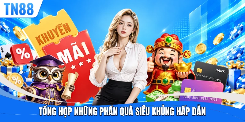 Tổng hợp những phần quà siêu khủng hấp dẫn