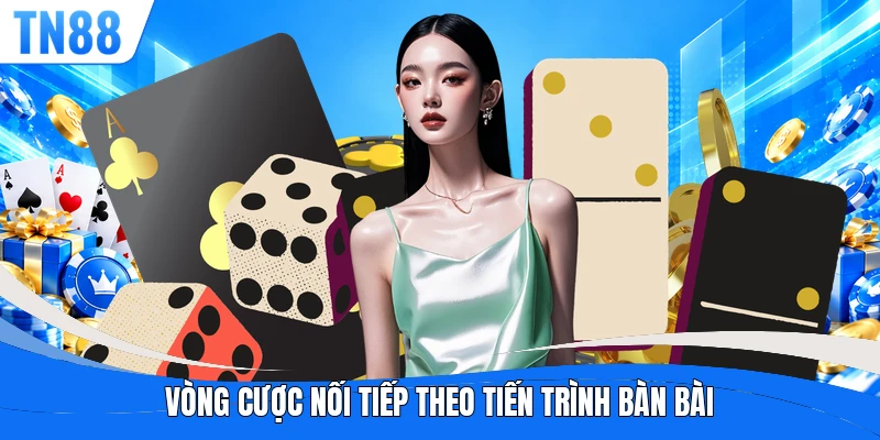 Vòng cược nối tiếp theo tiến trình bàn bài